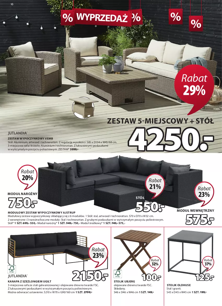 Gazetka promocyjna Jysk - Oferta tygodnia - ważna 14.07 do 27.07.2021 - strona 11 - produkty: Artwood, Fa, Gra, Kanapa, Krzesło, Olej, Poduszka, Sofa, Sok, Stół, Stolik, Szezlong