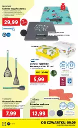 Gazetka promocyjna Lidl - GAZETKA - Gazetka - ważna od 11.09 do 11.09.2021 - strona 26 - produkty: Chochelka, Por, Rękawice, Ręcznik, Bateria, Waga