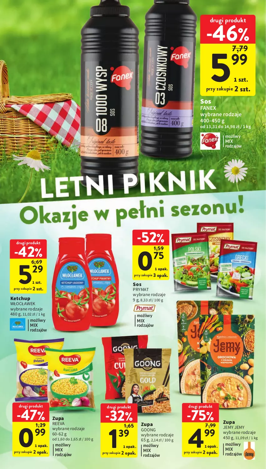 Gazetka promocyjna Intermarche - Gazetka Intermarche - ważna 01.06 do 05.06.2023 - strona 16 - produkty: Fa, Ketchup, Prymat, Sos, Zupa