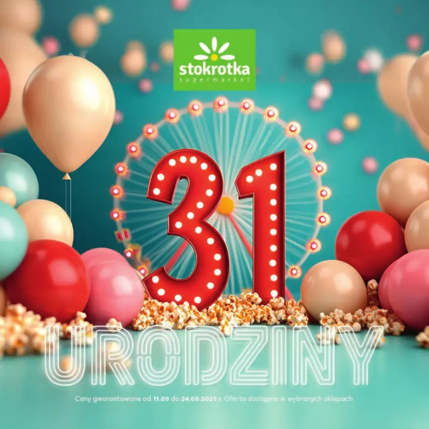 Gazetka promocyjna Stokrotka - Katalog Urodziny! - ważna 11.09 do 24.09.2025 - strona 1