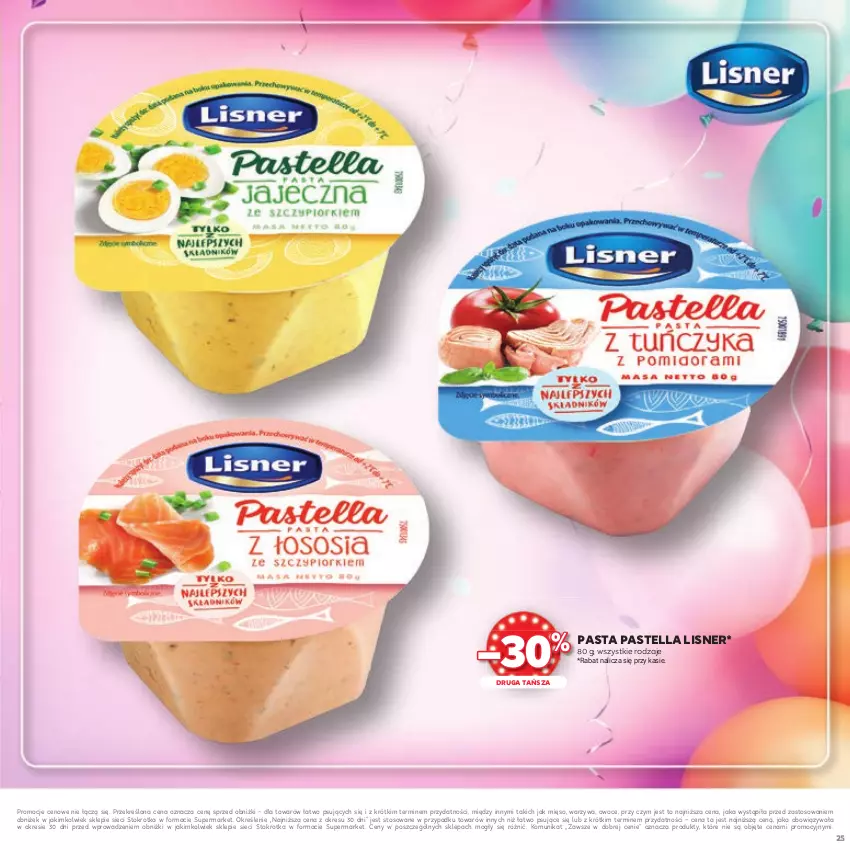 Gazetka promocyjna Stokrotka - Katalog Urodziny! - ważna 11.09 do 24.09.2025 - strona 25 - produkty: Lisner, Mięso, Owoce, Pastella, Warzywa