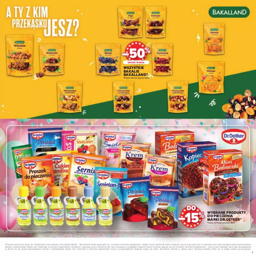 Gazetka promocyjna Stokrotka - Katalog Urodziny! - ważna 11.09 do 24.09.2025 - strona 5 - produkty: Bakalland, Mięso, Owoce, Piec, Warzywa