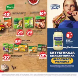 Gazetka promocyjna Stokrotka - Katalog Urodziny! - Gazetka - ważna od 24.09 do 24.09.2025 - strona 13 - produkty: Piec, Kurczak, Majonez, Cebula, Warzywa, Sos, Zupa, Bulion, Czosnek, Lion, Babuni, Rosół, Owoce, Mięso, Knorr, Hellmann’s