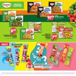 Gazetka promocyjna Stokrotka - Katalog Urodziny! - Gazetka - ważna od 24.09 do 24.09.2025 - strona 22 - produkty: Makaron, Warzywa, Gra, Gnocchi, Ziemniaki, Lody, Leon, Eleo, Owoce, Mięso, Gyros, Hortex