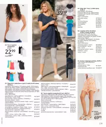 Gazetka promocyjna Bonprix - WHITE IN WHITE - Gazetka - ważna od 27.08 do 27.08.2024 - strona 33 - produkty: Długi shirt, Top, Gin, Gra, Królewski, Hibiskus, Szorty, Wełna, Limonka, Szpic, Legginsy, Lazur