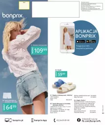 Gazetka promocyjna Bonprix - WHITE IN WHITE - Gazetka - ważna od 27.08 do 27.08.2024 - strona 76 - produkty: Klapki, Szorty, Wełna