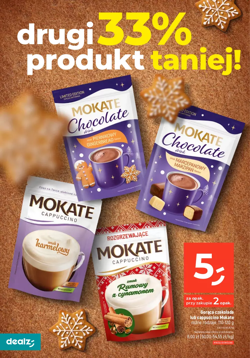 Gazetka promocyjna Dealz - MAKE A DEALZ - ważna 14.12 do 20.12.2023 - strona 10 - produkty: Cappuccino, Czekolada, Gimoka, Gra, Herbata, Kawa, Kawa ziarnista, Lipton, Loyd, Teekanne