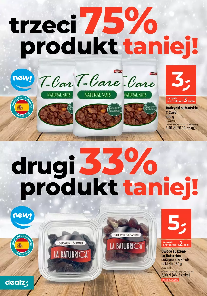 Gazetka promocyjna Dealz - MAKE A DEALZ - ważna 14.12 do 20.12.2023 - strona 12 - produkty: Daktyle, Dr. Oetker, Owoce, Owoce suszone, Piec, Rodzynki