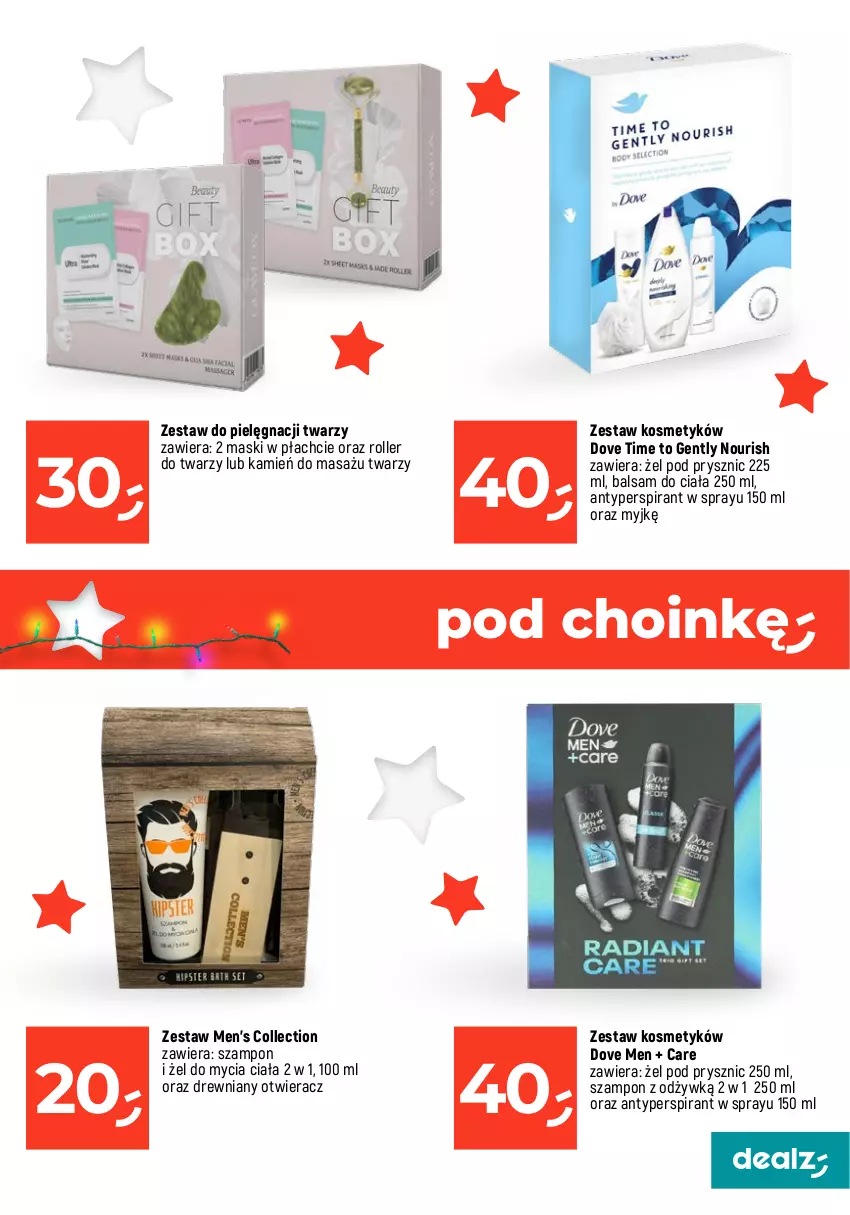 Gazetka promocyjna Dealz - MAKE A DEALZ - ważna 14.12 do 20.12.2023 - strona 27 - produkty: Antyperspirant, Balsam do ciała, Balsam do stóp, Dove, Karp, Otwieracz, Roller, Szampon