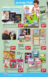 Gazetka promocyjna Aldi - Artykuły przemysłowe i tekstylia - Gazetka - ważna od 22.03 do 22.03.2025 - strona 6 - produkty: Gra, Kolorowanka, Klej, Pojemnik, Zabawka, Drapak, Dzieci, Klocki