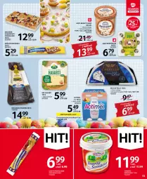 Gazetka promocyjna Selgros - Oferta spożywcza - Gazetka - ważna od 16.04 do 16.04.2022 - strona 15 - produkty: Ciasto francuskie, Ser, Gra, Twaróg, Jaja, Havarti, Actimel, Lody