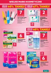 Gazetka promocyjna Dealz - NOWA GAZETKAWielkie Marki Mini Ceny - Gazetka - ważna od 22.03 do 22.03.2022 - strona 7 - produkty: Makijaż, Pax, Pur, Palmolive, Płyn micelarny, Pasta do zębów, Tusz, Tampony, Chusteczki, Tampax, Szampon, Carefree, Odżywka, Mydło, Suchy szampon, Colgate, Wkładki, Olej, Antyperspirant, Luksja, Nivea, LG