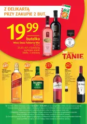 Gazetka promocyjna Delikatesy Centrum - Folder alkoholowy DC12 - Gazetka - ważna od 29.03 do 29.03.2023 - strona 2 - produkty: Whiskey, Johnnie Walker, Whisky, Wino, Carlo Rossi, Tullamore Dew