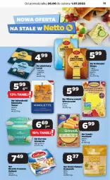 Gazetka promocyjna Netto - Artykuły spożywcze - Gazetka - ważna od 01.07 do 01.07.2023 - strona 11 - produkty: Ser, Gra, Włoszczowski, Królewski, Ricotta, Burrata, Hochland, Mimolette, Galbani, Ser pleśniowy, Gouda, Lazur