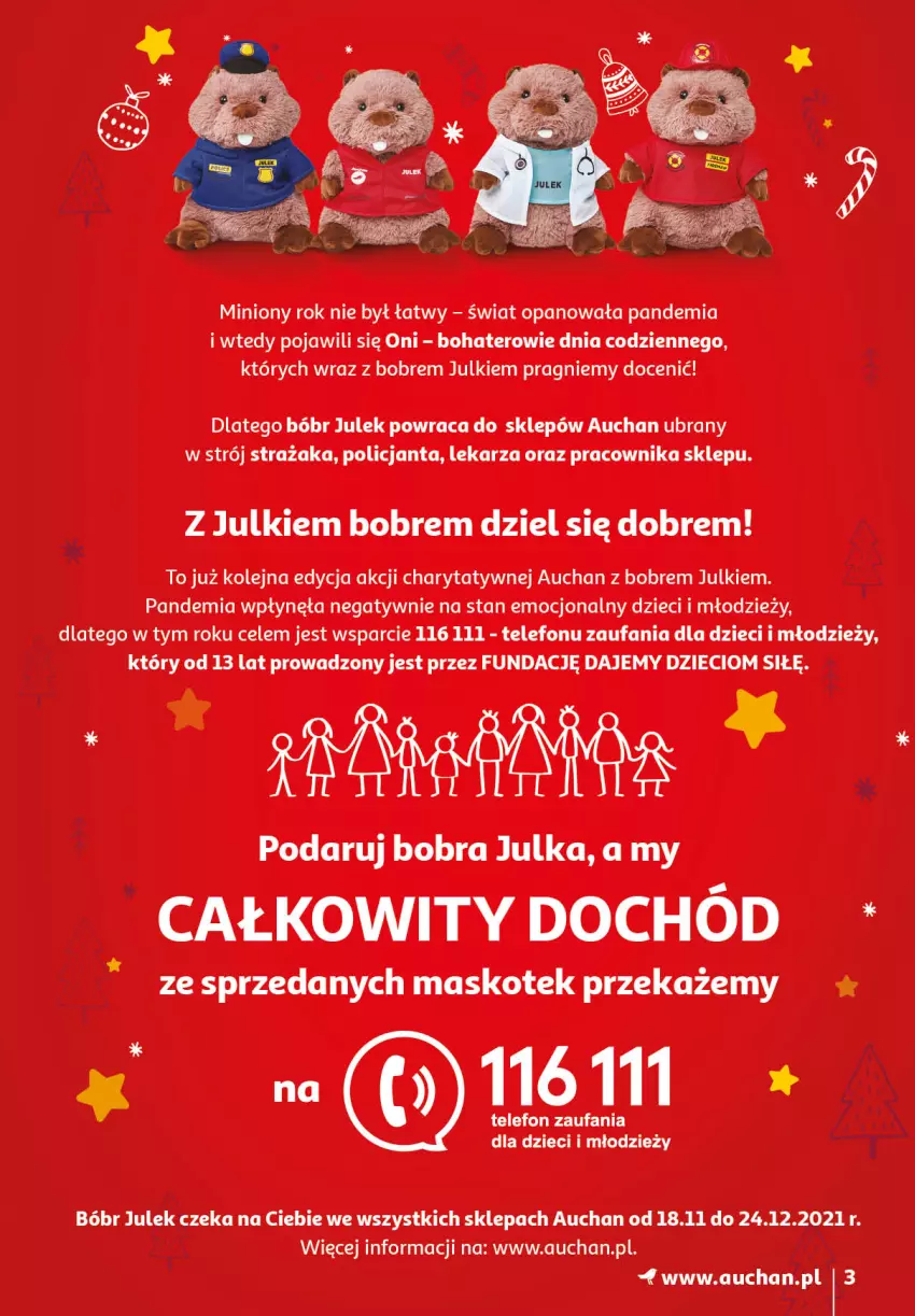 Gazetka promocyjna Auchan - Magia zabawek - ważna 12.11 do 24.11.2021 - strona 3 - produkty: Dzieci, Fa, Kotek, Olej, Telefon