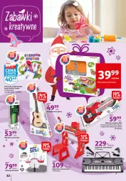 Gazetka promocyjna Auchan - Magia zabawek - Gazetka - ważna od 24.11 do 24.11.2021 - strona 32 - produkty: Mikrofon, Perkusja, Dzieci, Gitara, Fa