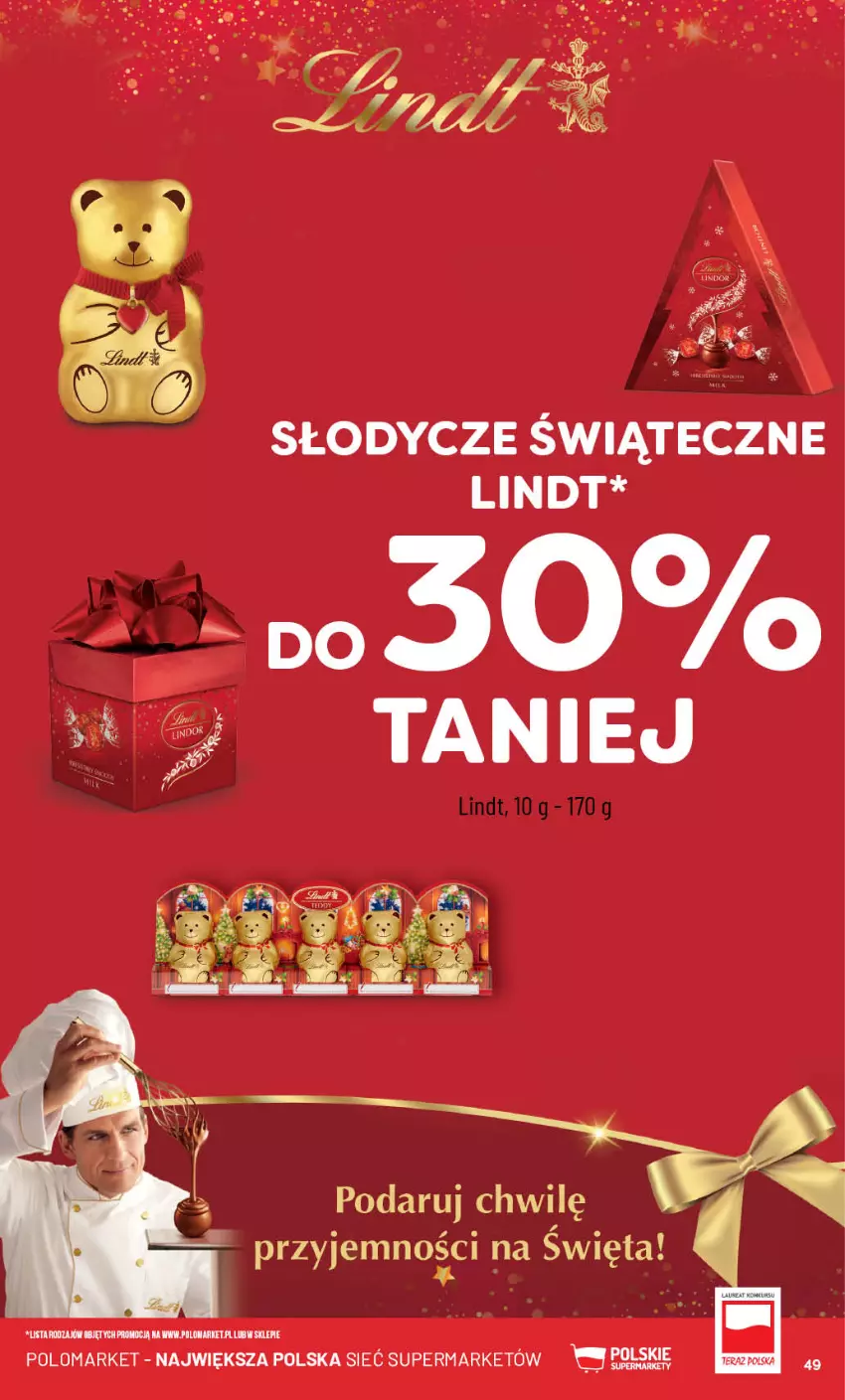 Gazetka promocyjna PoloMarket - Gazetka pomocyjna - ważna 18.12 do 27.12.2024 - strona 49 - produkty: LG, Lindt