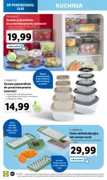 Gazetka promocyjna Lidl - GAZETKA - Gazetka - ważna od 27.01 do 27.01.2024 - strona 12 - produkty: Ser, Por, Tarka wielofunkcyjna, Kuchnia, Pojemnik, Tarka, Fa