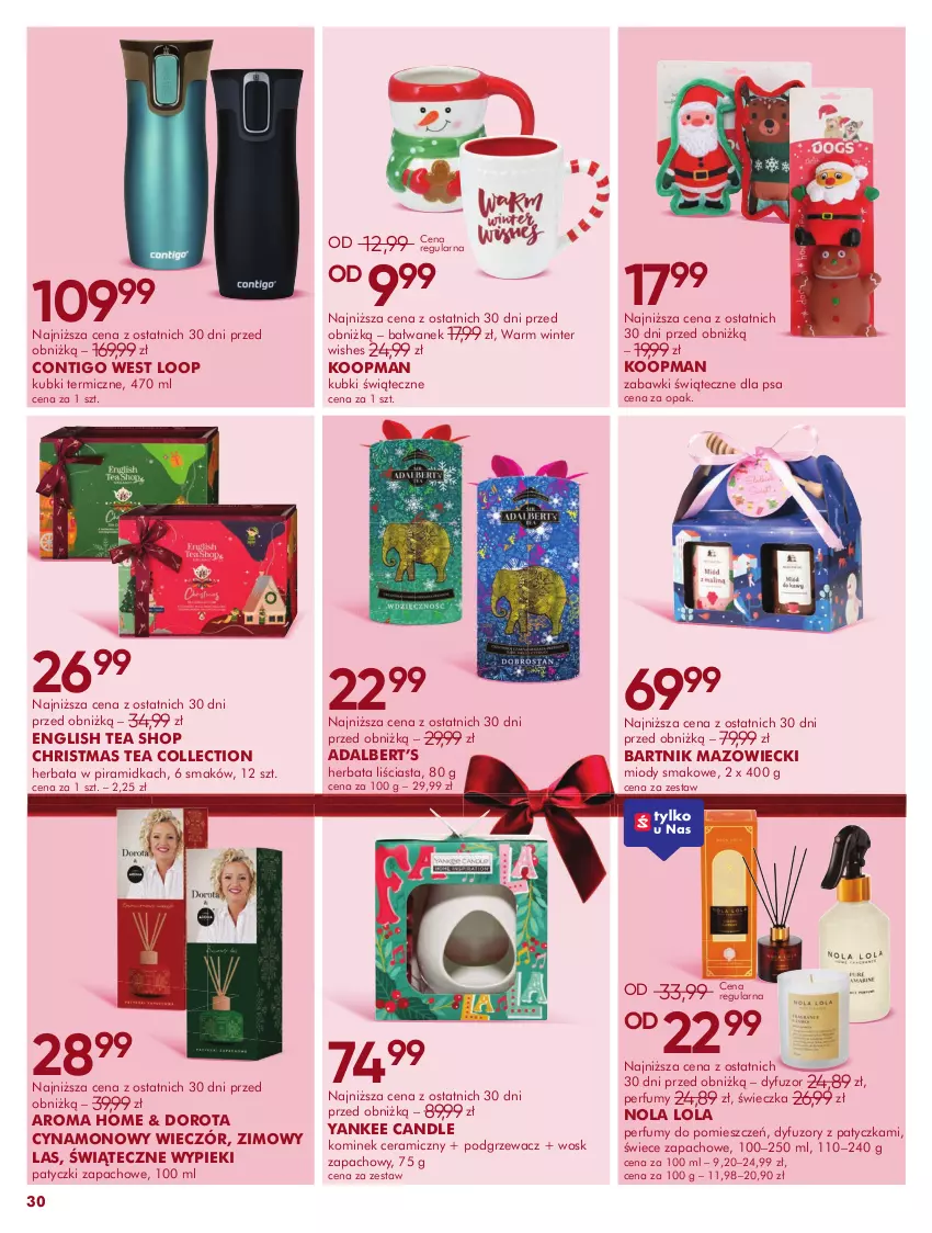 Gazetka promocyjna Super Pharm - Gazetka - ważna 04.11 do 30.11.2025 - strona 30 - produkty: Herbata, Kominek, Perfum