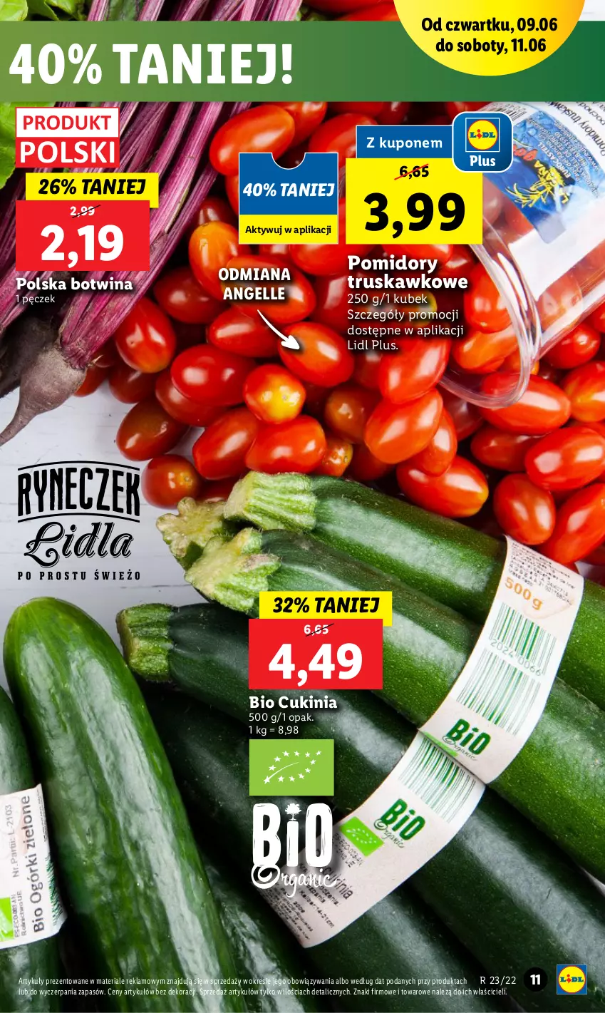 Gazetka promocyjna Lidl - GAZETKA - ważna 09.06 do 11.06.2022 - strona 11 - produkty: Kubek, Pomidory