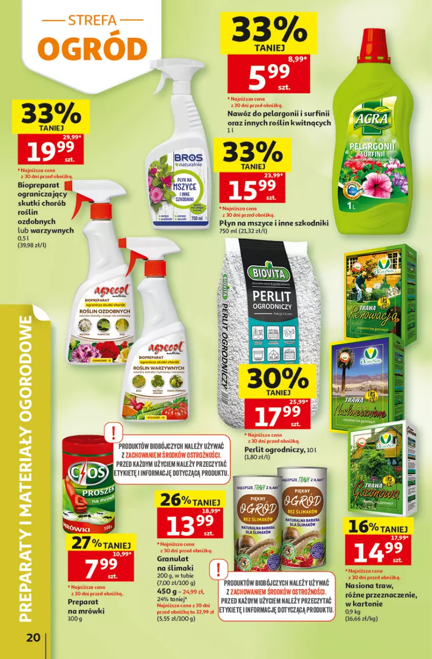 Gazetka promocyjna Auchan - Gazetka 30 Lat Hipermarket Auchan - ważna 07.05 do 13.05.2026 - strona 20 - produkty: Fa, Gra, Nawóz, Ogród, Surf