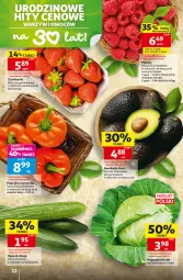 Gazetka promocyjna Auchan - Gazetka 30 Lat Hipermarket Auchan - Gazetka - ważna od 13.05 do 13.05.2026 - strona 32 - produkty: Papryka, Truskawki, Ogórek, Owoce, Fa