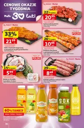 Gazetka promocyjna Auchan - Gazetka 30 Lat Hipermarket Auchan - Gazetka - ważna od 13.05 do 13.05.2026 - strona 34 - produkty: Kurczak, Gulasz wołowy, Stek, Grill, Kebab
