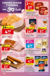 Gazetka promocyjna Auchan - Gazetka 30 Lat Hipermarket Auchan - Gazetka - ważna od 13.05 do 13.05.2026 - strona 36 - produkty: Kurczak, Polędwica, Krakus, Sok, Sokołów, Pekpol, Parówki, Gnocchi, Kiełbasa podwawelska, Kopytka, Wawel, Szynka, Kabanos, Kiełbasa