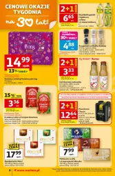 Gazetka promocyjna Auchan - Gazetka 30 Lat Supermarket Auchan - Gazetka - ważna od 11.03 do 11.03.2026 - strona 6 - produkty: Piwa, Piwo, Dawtona, Sok, Gra, Irving, Herbata, Karmi, Olej, Pomidory, Merci, LG