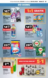 Gazetka promocyjna Netto - Artykuły spożywcze - Gazetka - ważna od 28.09 do 28.09.2024 - strona 25 - produkty: Gin, Gra, Zawieszka do wc, Bref, Proszek do prania, Kret, Cillit Bang, Zapalarka, Znicz, Fairy, Zmywarki, Bryza, Fa