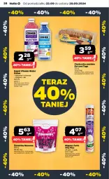 Gazetka promocyjna Netto - Artykuły spożywcze - Gazetka - ważna od 28.09 do 28.09.2024 - strona 28 - produkty: Tago, Tera, Oshee, Napój, Magnez