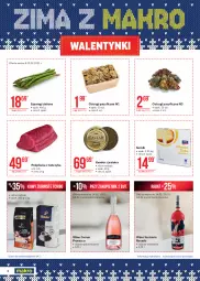 Gazetka promocyjna Makro - [Oferta specjalna] Walentynki - Gazetka - ważna od 14.02 do 14.02.2021 - strona 4 - produkty: Polędwica, Tchibo, Ser, Ostrygi, Prosecco, Tuńczyk, Kawior, Wino