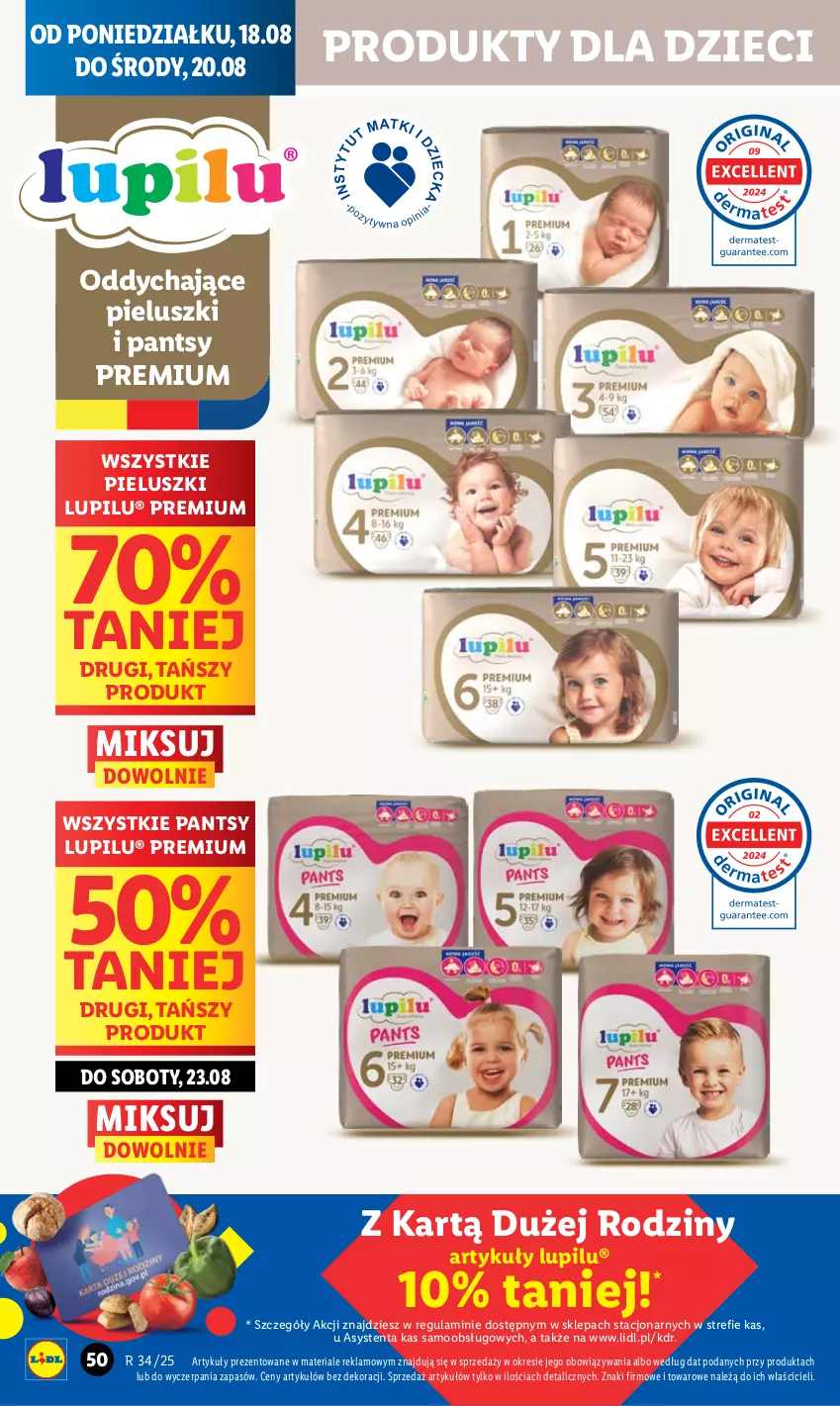 Gazetka promocyjna Lidl - GAZETKA - ważna 18.08 do 20.08.2025 - strona 58 - produkty: Dzieci