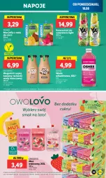 Gazetka promocyjna Lidl - GAZETKA - Gazetka - ważna od 20.08 do 20.08.2025 - strona 43 - produkty: Mus, Napoje, Oshee, Cappuccino, Woda, Napój, Magnez, Kokos