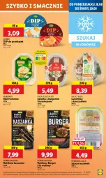 Gazetka promocyjna Lidl - GAZETKA - Gazetka - ważna od 20.08 do 20.08.2025 - strona 57 - produkty: Kurczak, Sałatka, Hummus, Mus, Bulgur, Sałat, Burger, Kaszanka, Kasza, Roślinny burger, Lisner, LG