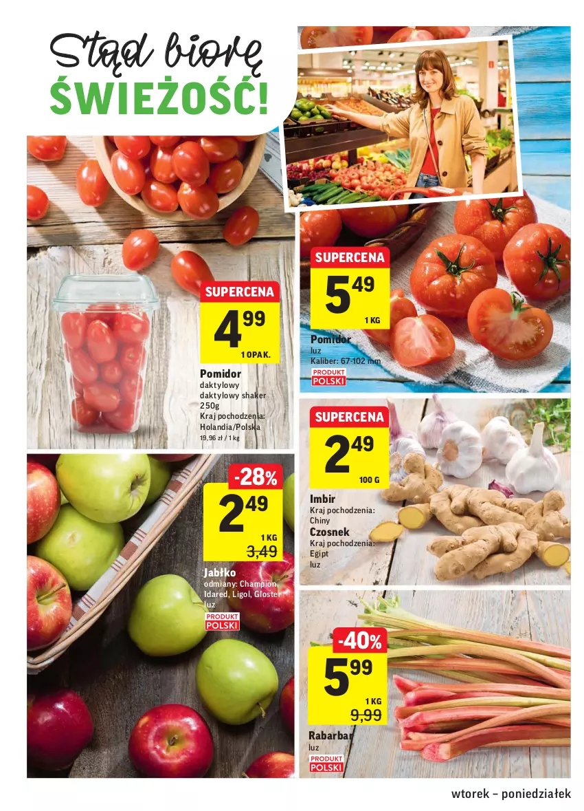 Gazetka promocyjna Intermarche - Dzień Dziecka, Dzień Mamy - ważna 25.05 do 31.05.2021 - strona 16 - produkty: Czosnek, Imbir, Ligol