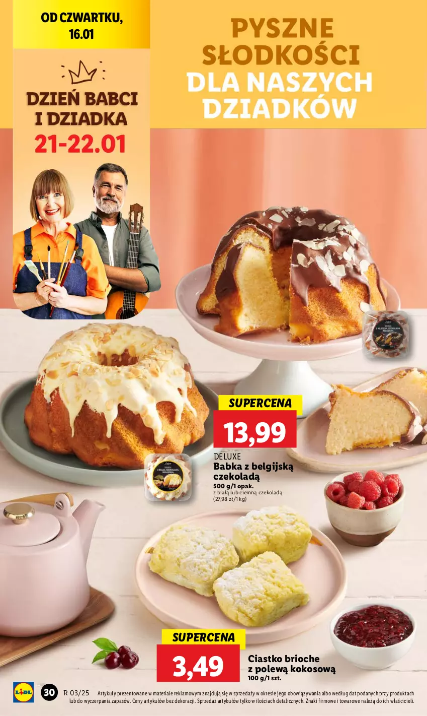 Gazetka promocyjna Lidl - GAZETKA - ważna 16.01 do 18.01.2025 - strona 32 - produkty: Babka, Kokos, LG