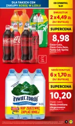 Gazetka promocyjna Lidl - GAZETKA - Gazetka - ważna od 18.01 do 18.01.2025 - strona 13 - produkty: Coca-Cola, LANA, Fanta, Woda, Sprite, Fa