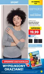 Gazetka promocyjna Lidl - GAZETKA - Gazetka - ważna od 18.01 do 18.01.2025 - strona 15 - produkty: Por, Kosz, Koszulka, Sport