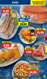 Gazetka promocyjna Lidl - GAZETKA - Gazetka - ważna od 18.01 do 18.01.2025 - strona 23 - produkty: Sos, Stek, Pstrąg, Krewetki, Tuńczyk, Sandacz, Pstrąg łososiowy