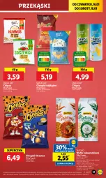 Gazetka promocyjna Lidl - GAZETKA - Gazetka - ważna od 18.01 do 18.01.2025 - strona 37 - produkty: Cebula, Hummus, Cheetos, Mus, Papryka, Chipsy, Chrupki, Wafle