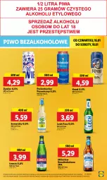 Gazetka promocyjna Lidl - GAZETKA - Gazetka - ważna od 18.01 do 18.01.2025 - strona 41 - produkty: Piwo, NBA, Somersby, Limonka, Mięta, Kozel