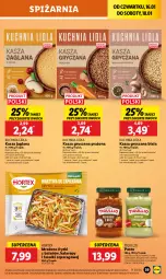 Gazetka promocyjna Lidl - GAZETKA - Gazetka - ważna od 18.01 do 18.01.2025 - strona 43 - produkty: Kasza jaglana, Orzechy włoskie, Gry, Papryka, Kuchnia, Ricotta, Frytki z batatów, LANA, Pesto, Frytki, Suszone pomidory, Kasza, Pomidory, Kasza gryczana, Hortex, Fa