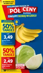 Gazetka promocyjna Lidl - GAZETKA - Gazetka - ważna od 18.01 do 18.01.2025 - strona 6 - produkty: Banany