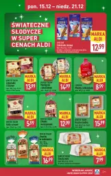 Gazetka promocyjna Aldi - Oferta weekendowa - Gazetka - ważna od 21.12 do 21.12.2025 - strona 11 - produkty: Piec, Strucla, Ciastka, Rum, Orzechy w czekoladzie, Stek, LANA, Czekolada, Chleb, Likier jajeczny, Brandy, Likier, Jabłka