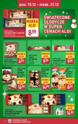 Gazetka promocyjna Aldi - Oferta weekendowa - Gazetka - ważna od 21.12 do 21.12.2025 - strona 12 - produkty: Piernik, Ser, Deser, Chleb