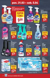Gazetka promocyjna Aldi - Pełna oferta - Gazetka - ważna od 05.04 do 05.04.2025 - strona 22 - produkty: Odkamieniacz, Gra, Do mycia naczyń, Papier, Proszek do prania, Kret, Papier toaletowy, Odtłuszczacz, Koncentrat do mycia naczyń, Kostka do wc, Płyn do mycia, Sidolux, Dywan