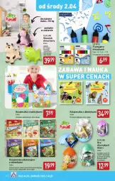 Gazetka promocyjna Aldi - Pełna oferta - Gazetka - ważna od 05.04 do 05.04.2025 - strona 32 - produkty: Koc, Gra, Flamastry, Stek, Klej, Puzzle, Zabawka, Pompka, Dzieci, Wagi