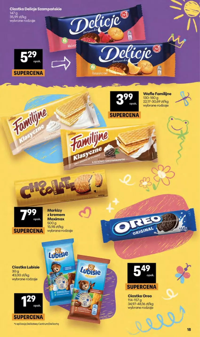 Gazetka promocyjna Delikatesy Centrum - Franczyza DC23 Czwartek - ważna 03.06 do 10.06.2026 - strona 18 - produkty: Fa, Rum, Wafle