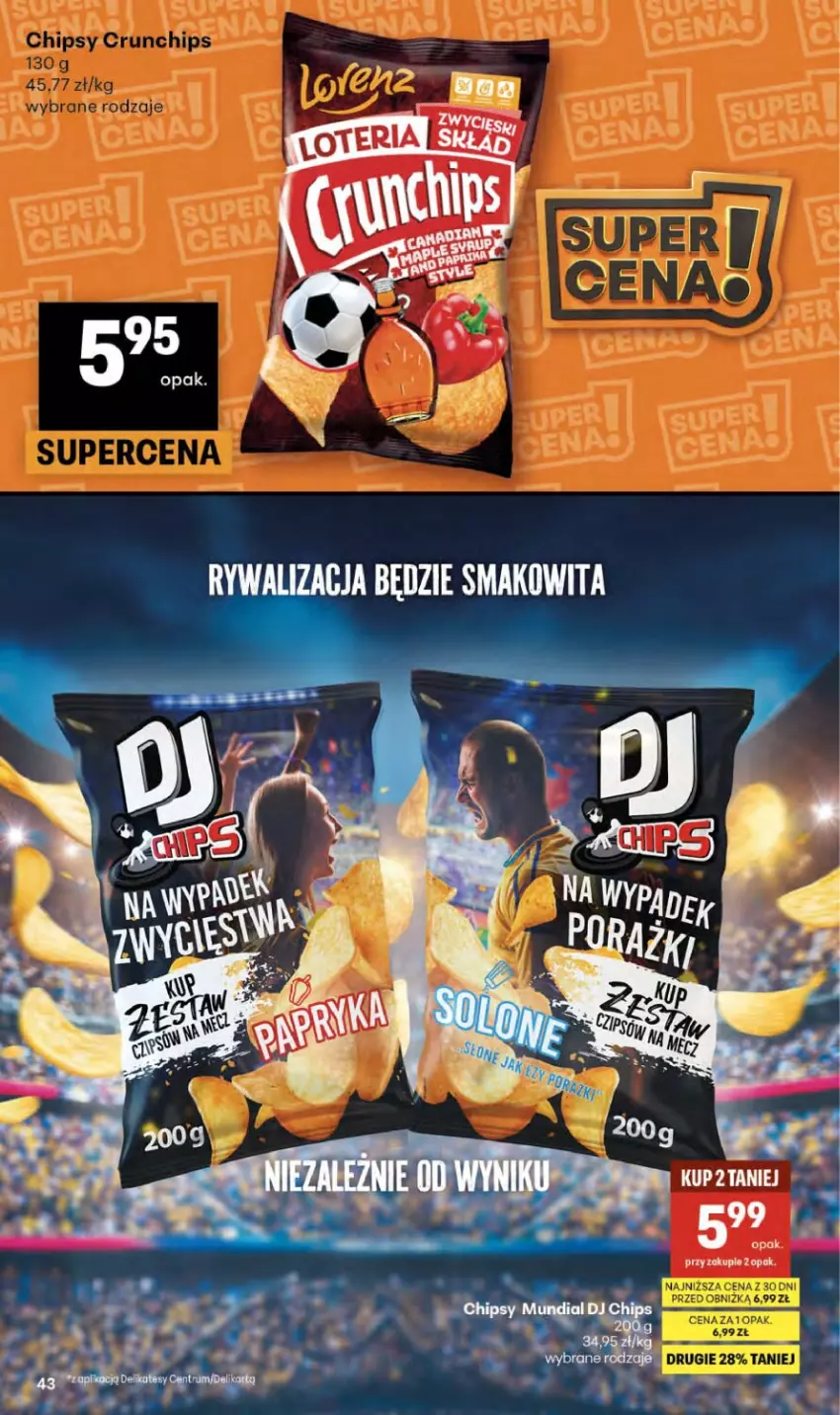 Gazetka promocyjna Delikatesy Centrum - Franczyza DC23 Czwartek - ważna 03.06 do 10.06.2026 - strona 43